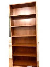 IKEA "Billy" Regal 80 x 202cm  braun-rot / Nussbaum