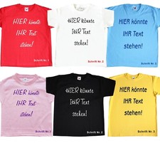 Kinder T-Shirt TShirt Shirt