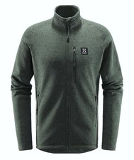 Haglöfs Jacke Sweatjacke Herren XXL 2XL Risberg robuste Fleecejacke Grün 154588