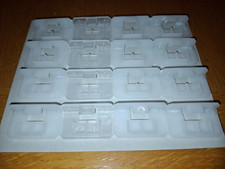 Bosch - 16 Stück Füsse/Clipse für L-Boxx  LB4 (neue Version), flache Bauform