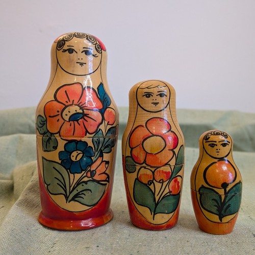 Matroschkas 3er set russische - matroschkas, 3er-set