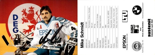 Mike schmidt autogramm - mike,