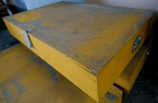 Couchtisch Truhe Tisch Kiste Frachtkiste Holzkiste Minibar Loft Shabby Holztruhe