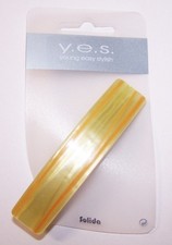 EDLE HAARSPANGE GELB, ORANGE