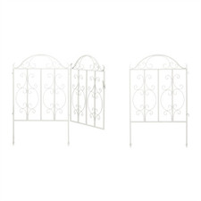 Gartentor Gartenpforte Metallzaun Zauntor 2,5 cm 7,8 kg Gartentür Metalltor