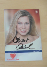 Isabel Dotzauer   - Autogrammkarte - Verbotene Liebe -