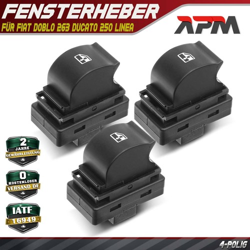 Fensterheberschalter vorne - 3x,