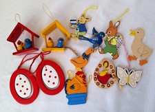 12 Teile Oster-Deko für