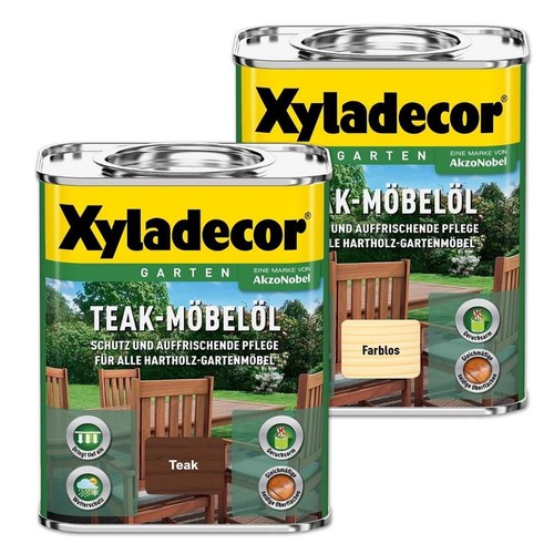 Xyladecor teak möbelöl - möbelöl, 0,75