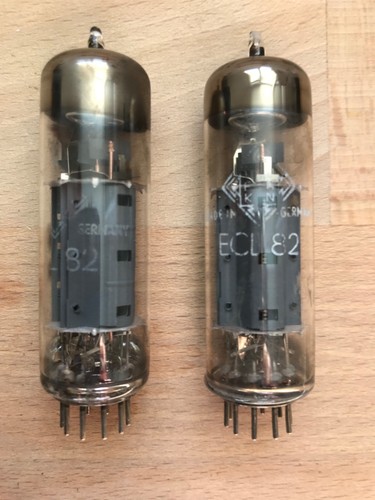 Two triode pentode tubes ecl82 - two,