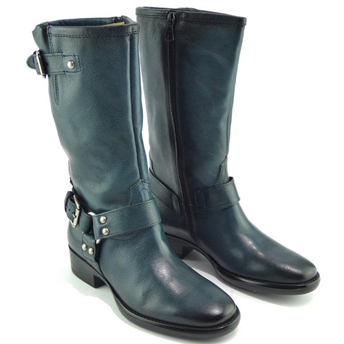 Mjus biker stiefel petrol - mjus, biker-stiefel