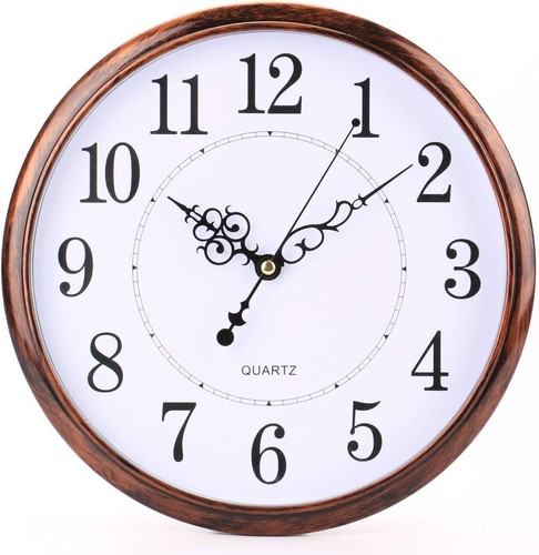 Tosnail zoll wanduhr ohne - 12,