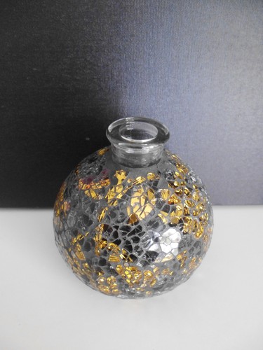 Mosaik vase deko - 3x,
