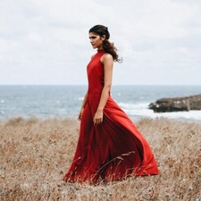 Kleid SinWeaver Abendkleid Ballkleid Maxikleid neu Gr. S rot 