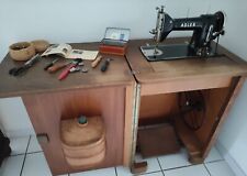 Nähmaschine Adler antik mit Original Zubehör, funktionsfähig,  zusammenklappbar