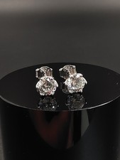 Ohrstecker Moissanit Aus