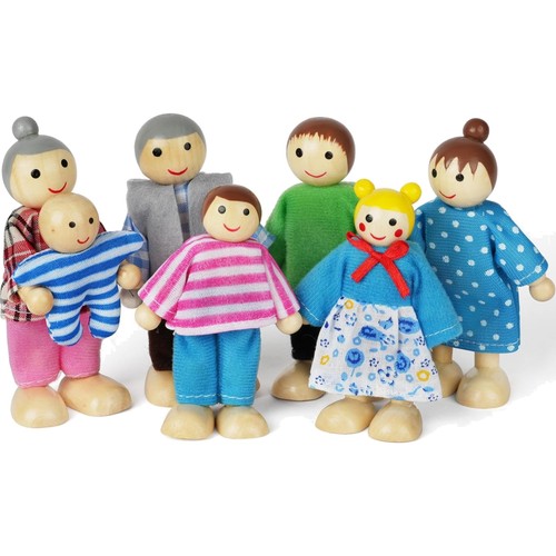Familienpuppen holz - familienpuppen,