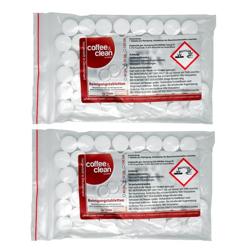 100 reinigungstabletten f - reinigungstabletten, 2g