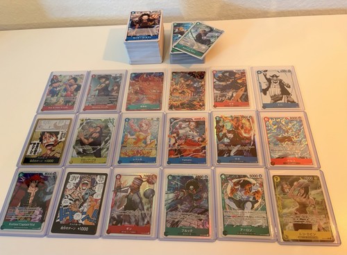 One piece tcg - sammelkarten, set