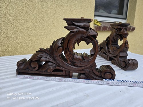 Antike eichenholz adler greif - antike,