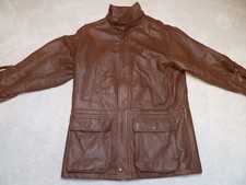 Schöne Elch Leder Jacke