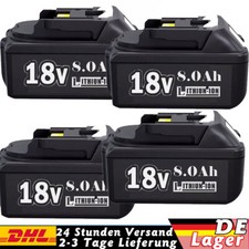 4x 18V 9,0Ah 8,0Ah für Makita