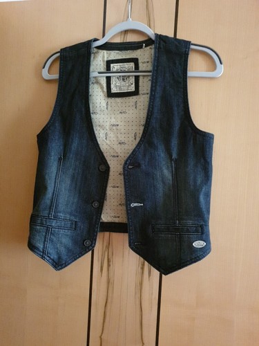 Oliver jeans weste in - jeans-weste,