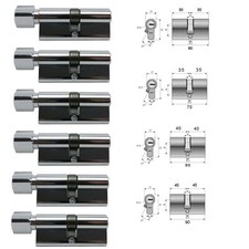 Knauf Zylinderschloss 60-70-80-90 Knaufzylinder gleichschließende