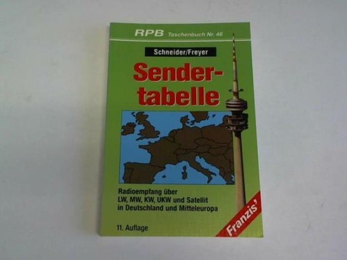 Sendertabelle radioempfang - sendertabelle.,