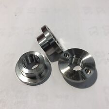 1x M16  Links Gewinde Edelstahl, Mutter , A4, D: 35- 26,8 mm, H: 15 mm  (F-46)