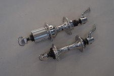 Excellent 1998 Campagnolo Record Titanium 9 Speed Hub Set 32h