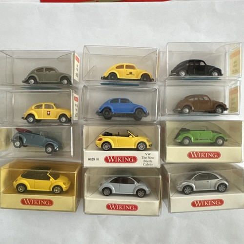 Wiking konvolut vw beetle - konvolut, 1:87