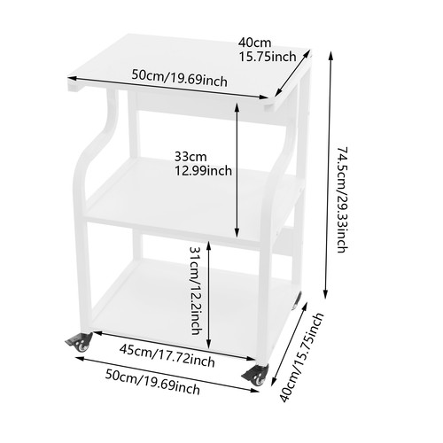 Druckertisch stufiger - druckertisch,, 3-stufiger