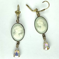 Strass-Palast, Gemmen-Ohrringe