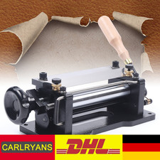 Leder Schälmaschine Spaltmaschine Manuelle Leather Skiver Schäler Splitter NEU