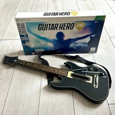 Xbox 360 Guitar Hero Live Gitarre & Gurt OVP ungetestet ohne Dongle