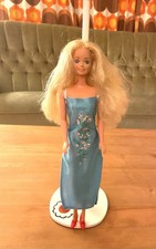 Barbie Outfit Set Blau Kleid