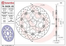 Brake Disc Brembo 78B40865