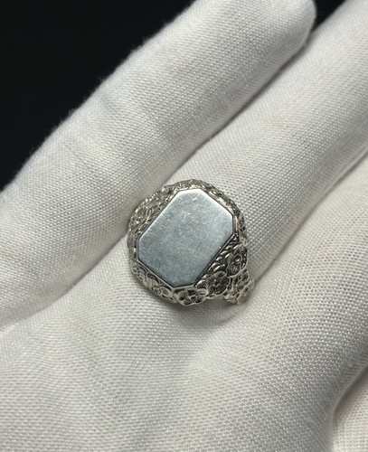 800 silber siegelring - 800,