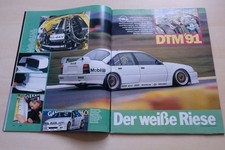 Rallye Racing 04/1991 Opel Omega A 3000 24V Evo 500 DTM mit 380PS in einer selte