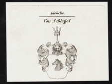 1830 Schlegel Wappen coat of