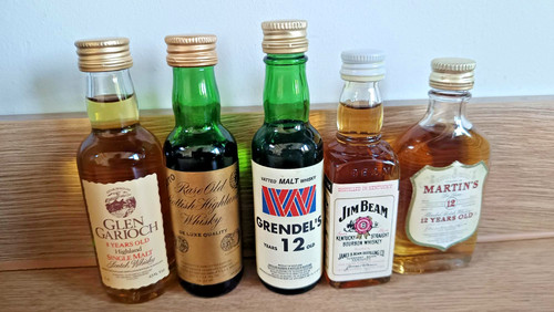 Konvolut whisky miniaturen - whisky,