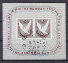 Schweiz Block 12 gestempelt