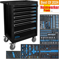 Güde Werkstattwagen GW7 Black Line 226-tlg. Rollwagen Werkzeug Werkzeugwagen