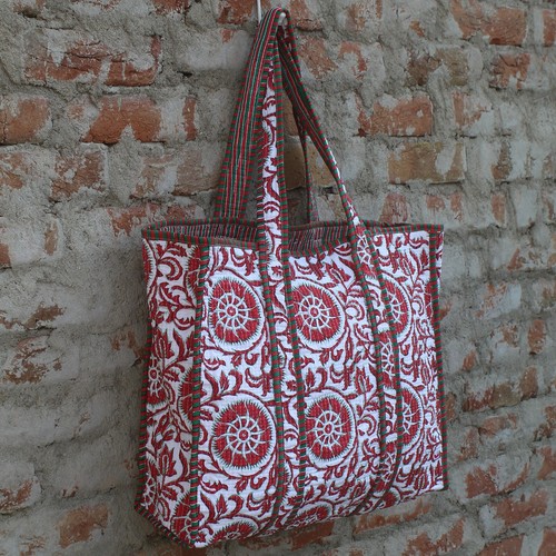 Indisch rot hand - indisch, block