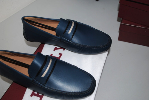 Bally echt leder - leder, halbschuhe