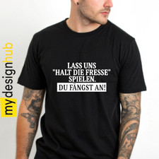T-shirt mit Spruch lustig Halt