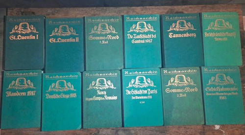 Reichsarchiv bücher konvolut - reichsarchiv, bücher-konvolut