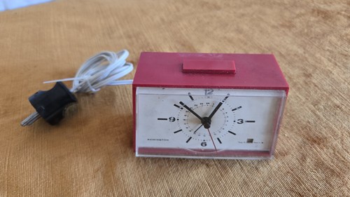 60er 70er remington uhr wecker - remington,