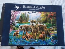 Puzzle Spring Wolf Family 1500 NEU OVP Bluebird (Paket Sammlung)